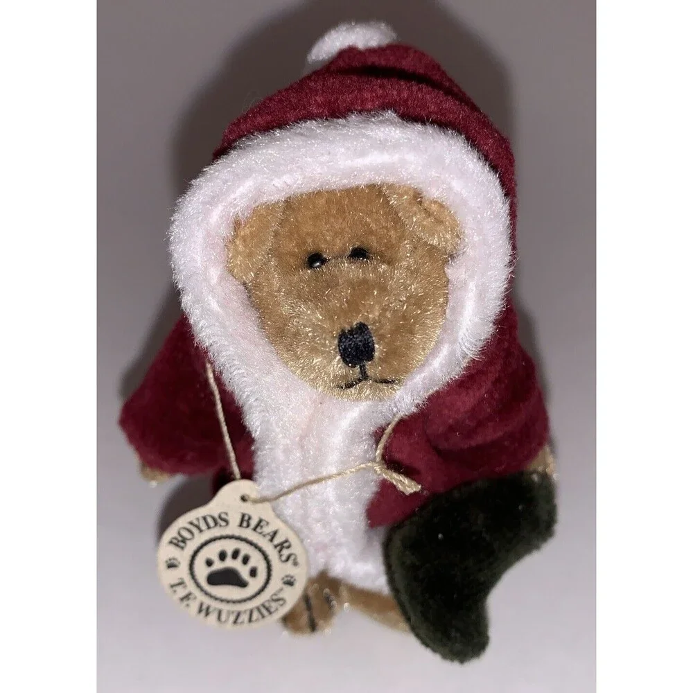 Boyds Bears Santa Wuzzie 3 Inches Christmas 
